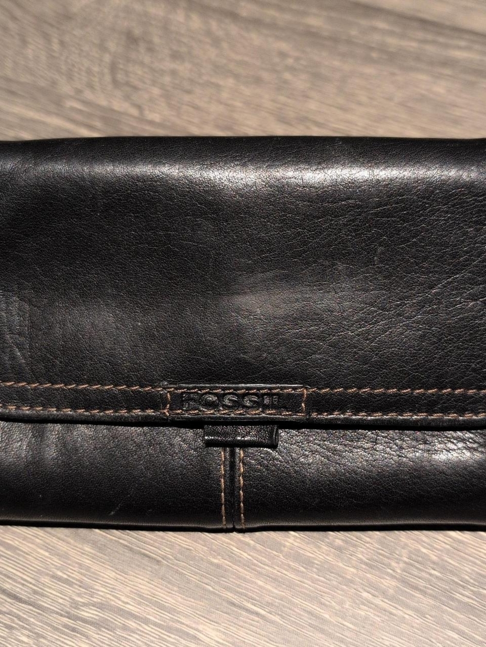 Fossil Black Ultra Soft Leather Wallet